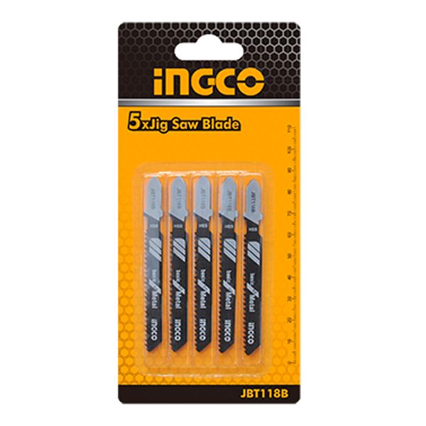 INGCO JBT118B Jig Saw Blade (5pcs.)