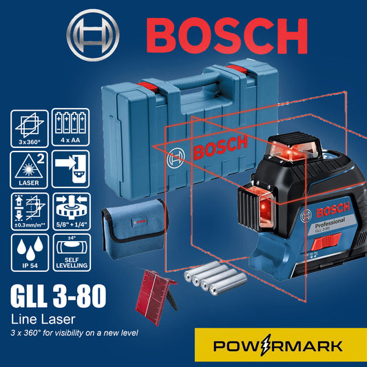 BOSCH GLL 3-80 Line Laser (Measuring Tool