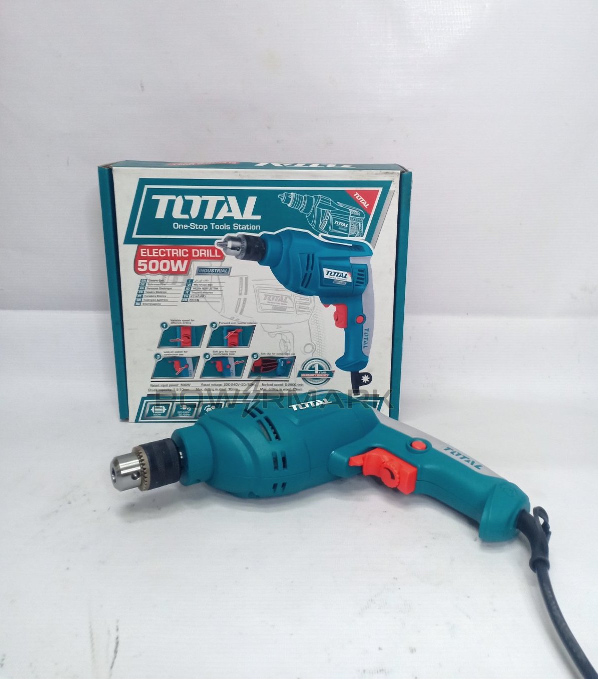 TOTAL TD205106 Electric Drill 500W