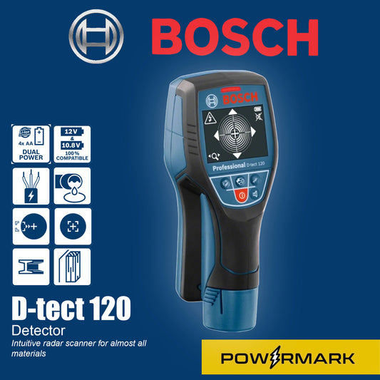 BOSCH D-tect 120 Professional Universal Detector / Wall Scanner