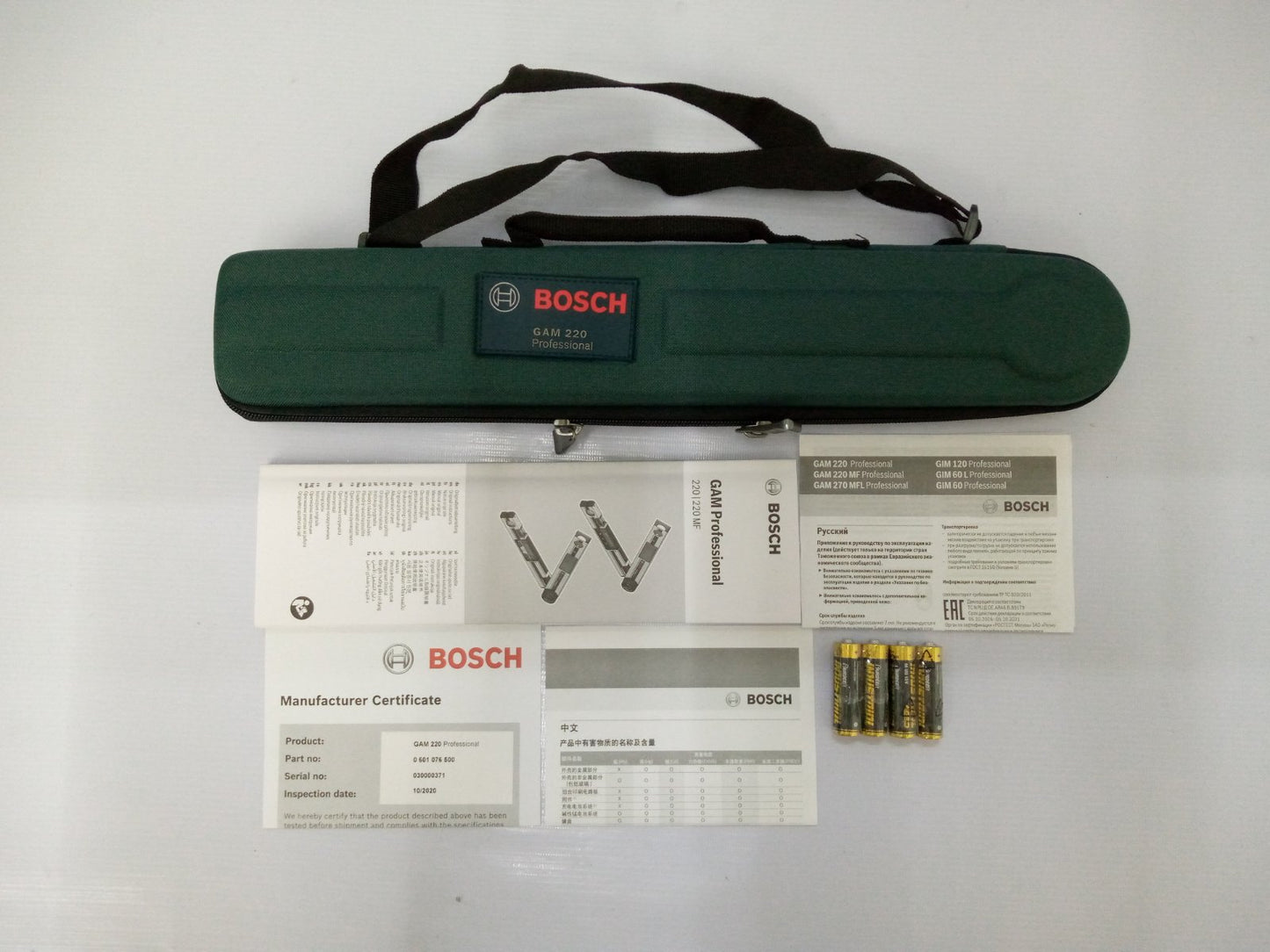 BOSCH GAM 220 Angle Measurer / Digital Angle Finder