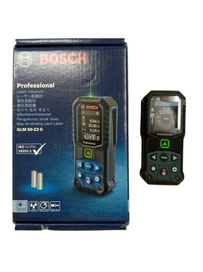 BOSCH GLM 50-23 G Laser Rangefinder / Digital Distance Measure 50 meters