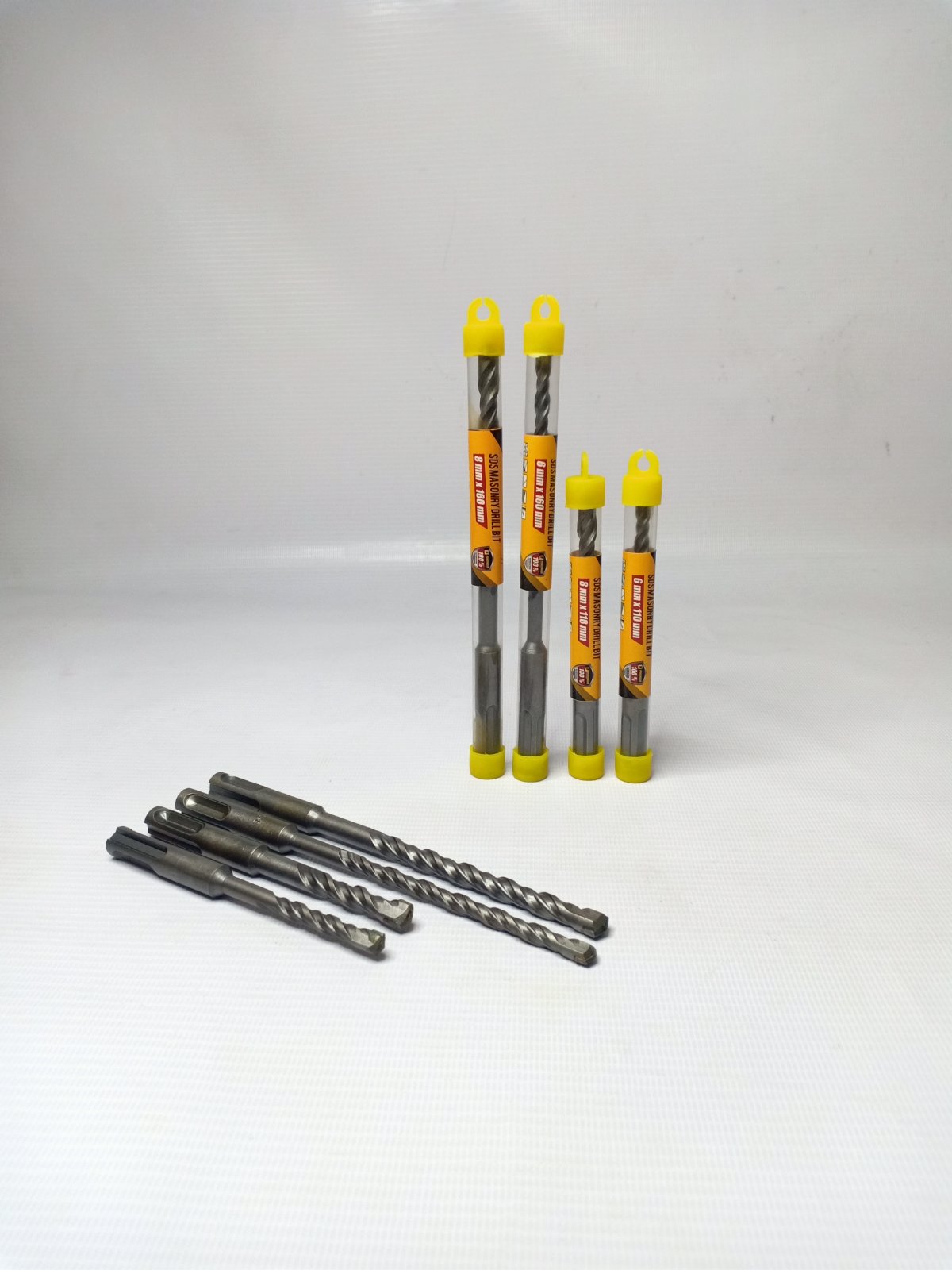 POWERHOUSE Raptor Masonry SDS Drill Bit Set (for Concrete)