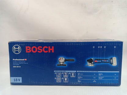 BOSCH GWS 18V-10 Brushless Cordless Angle Grinder (Solo Tool)