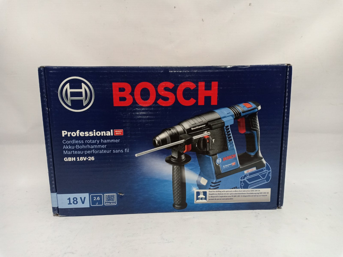 BOSCH GBH 18V-26 Cordless Rotary Hammer