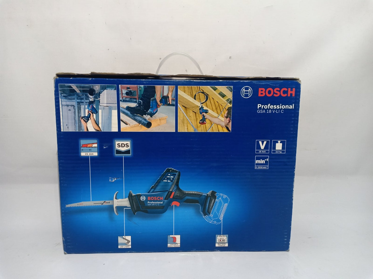 BOSCH GSA 18 V-Li C Cordless Sabre Saw / Reciprocating Saw (Bare Tool)