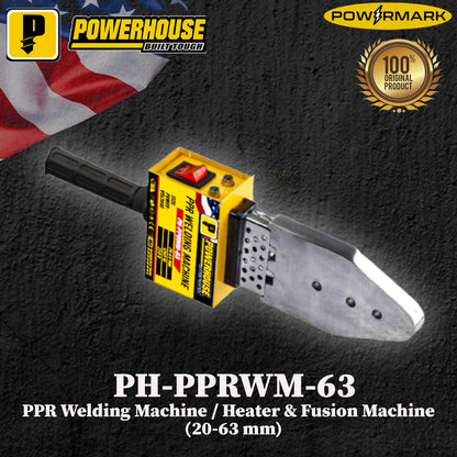 POWERHOUSE PH-PPRWM-63 PPR Welding Machine / Heater & Fusion Machine (20-63 mm)