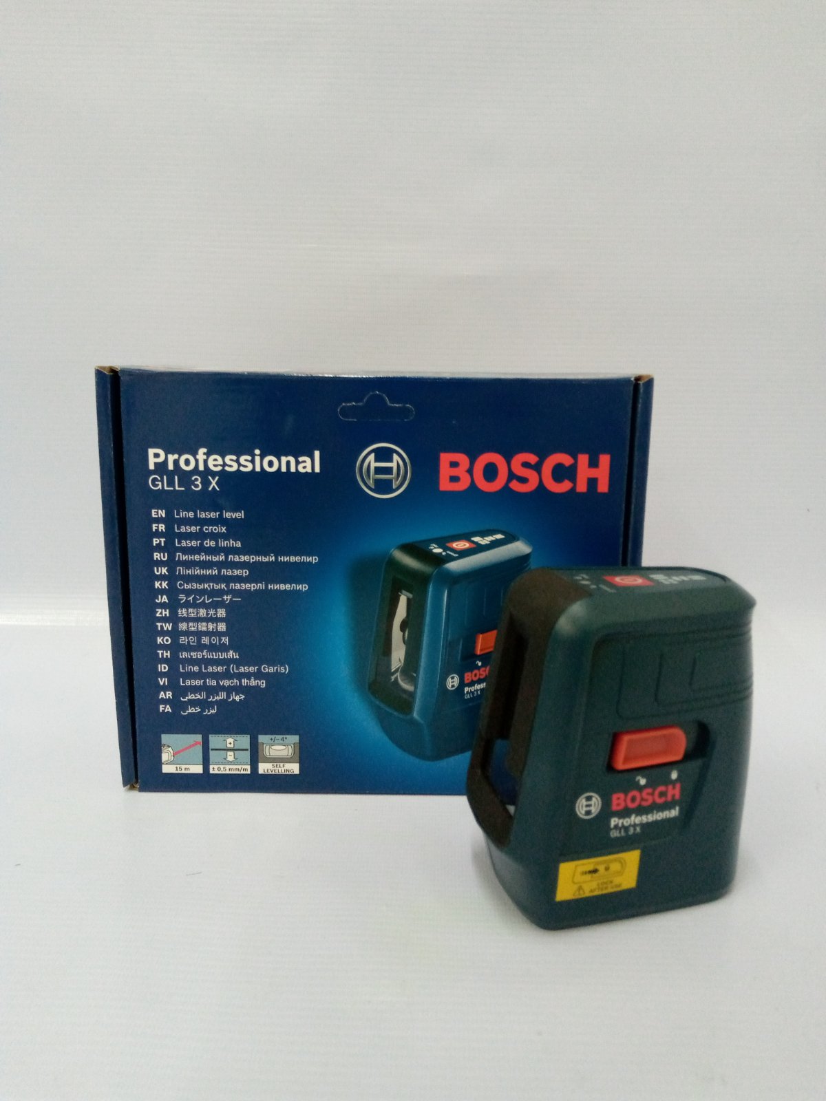 BOSCH GLL 3 X Line Laser