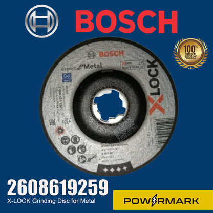 BOSCH 2608619259 X-LOCK Grinding Disc for Metal