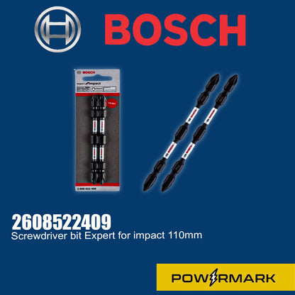 BOSCH 2608522409 Screwdriver bit Expert for impact 110mm