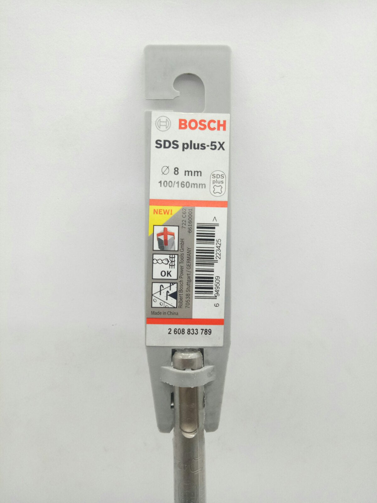 BOSCH 2608833789 SDS plus-5X Drill Bit 8mm