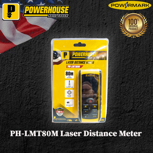 POWERHOUSE PH-LMT80M Laser Distance Meter