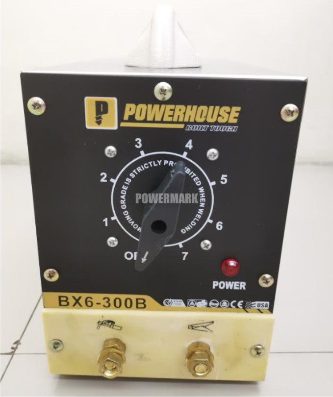 POWERHOUSE BX6-300B Portable Welding Machine 300 Amperes with FREE Powerhouse Combination Plier & 1 kg Welding Rod