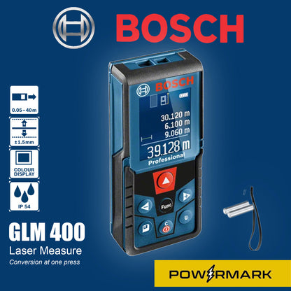 BOSCH GLM 400 Laser Distance Measurer (Measuring Tool)