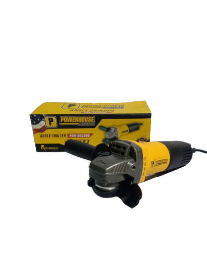 POWERHOUSE PHM-9553HD Angle Grinder with 3 Metal Grinding Discs